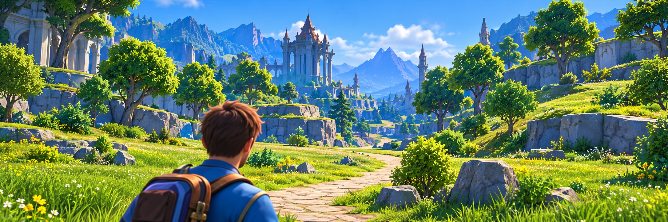 Colourful fantasy game